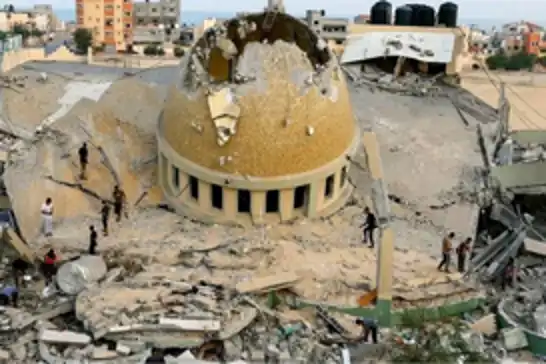 Filistin Vakıflar Bakanlığı: İşgalciler Gazze'de 604 camiyi yıktı