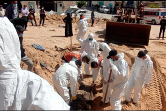 Gaza genocide: Third mass grave discovered at Al-Shifa Hospital; total body count rises to 520