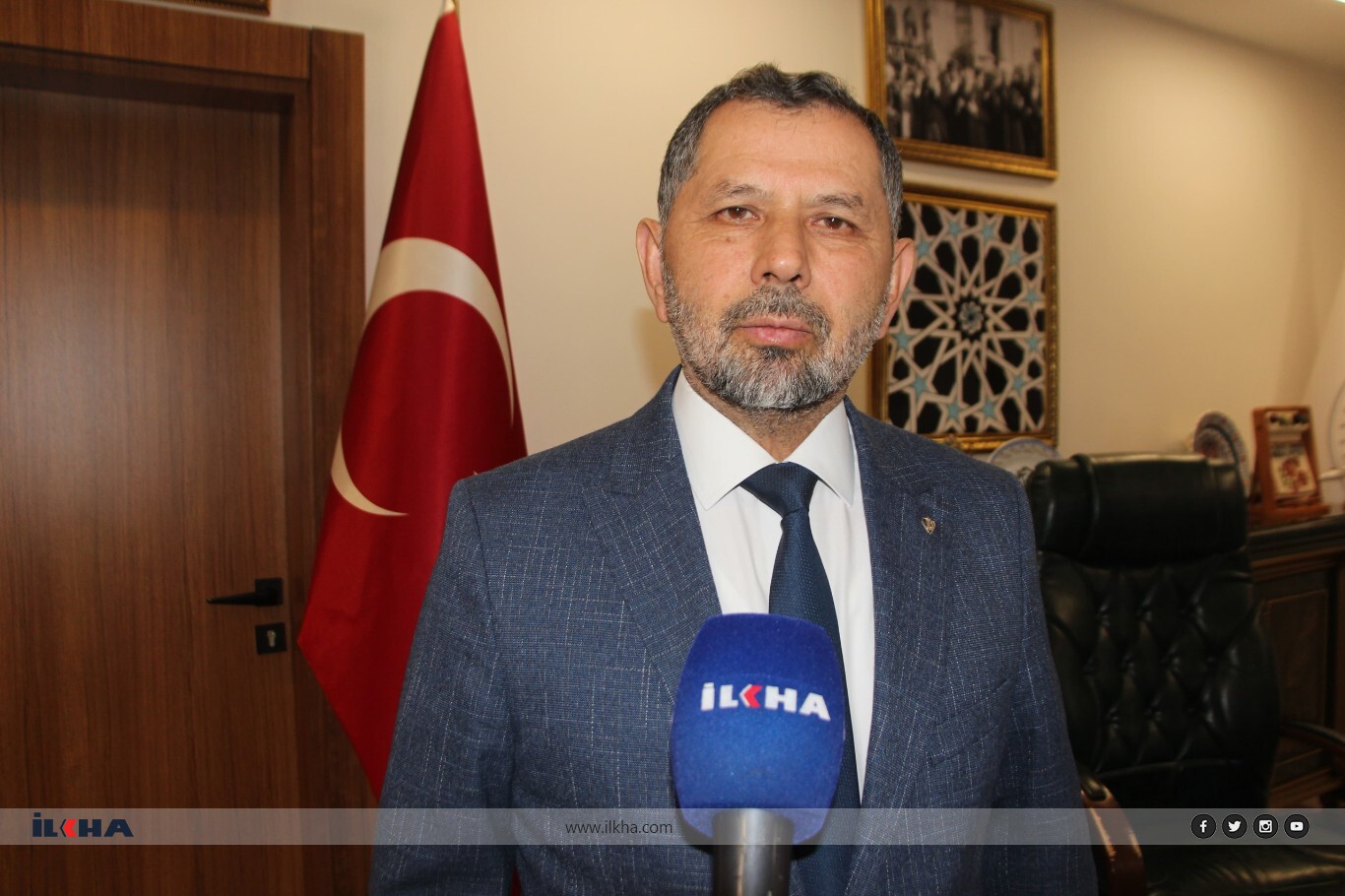 Mardin İl Müftüsü Türkmen: 2025 yılı özellikle İslam ümmeti için çok zor geçti