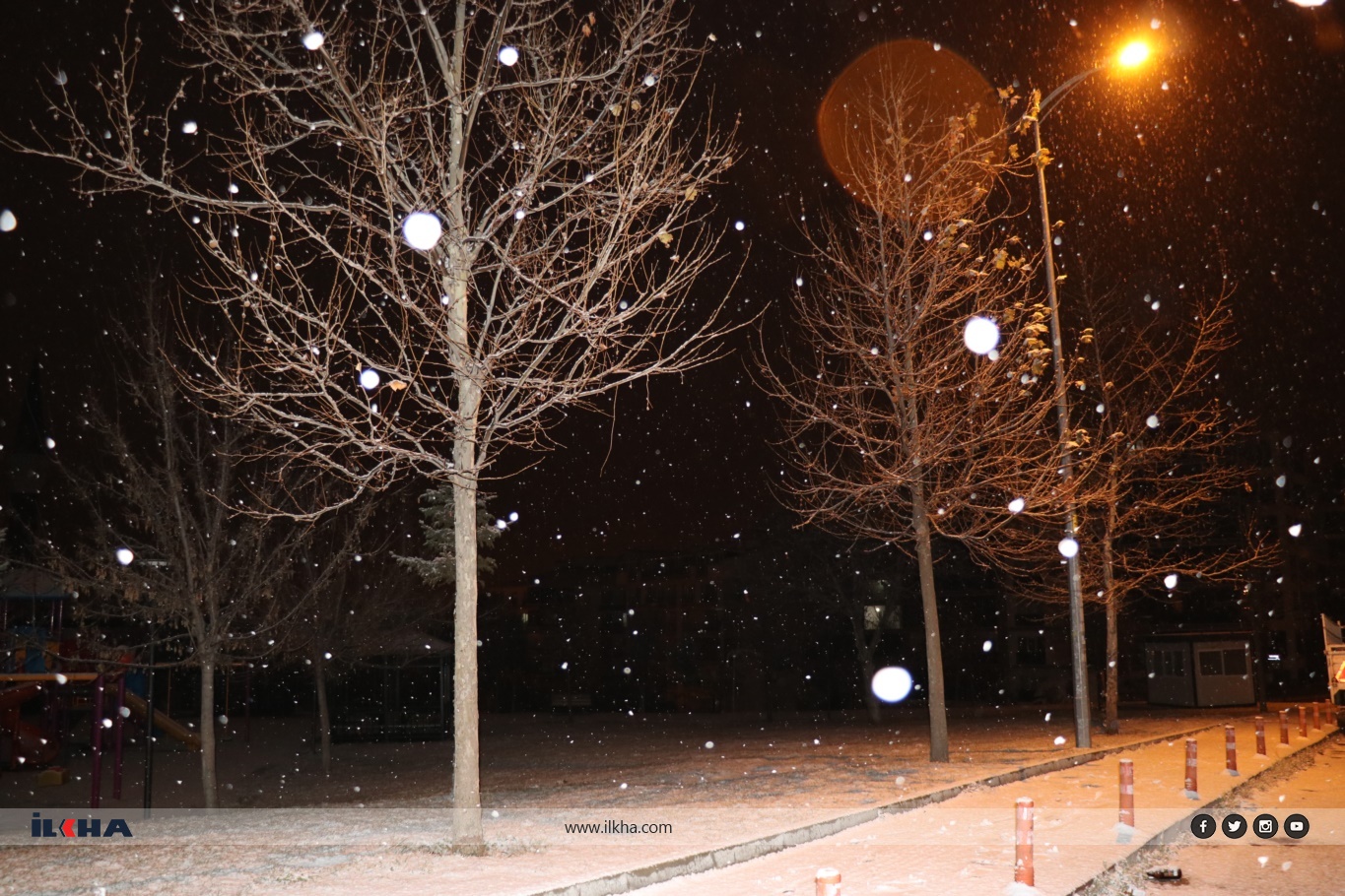 Ankara’da kar yağışı etkili oldu