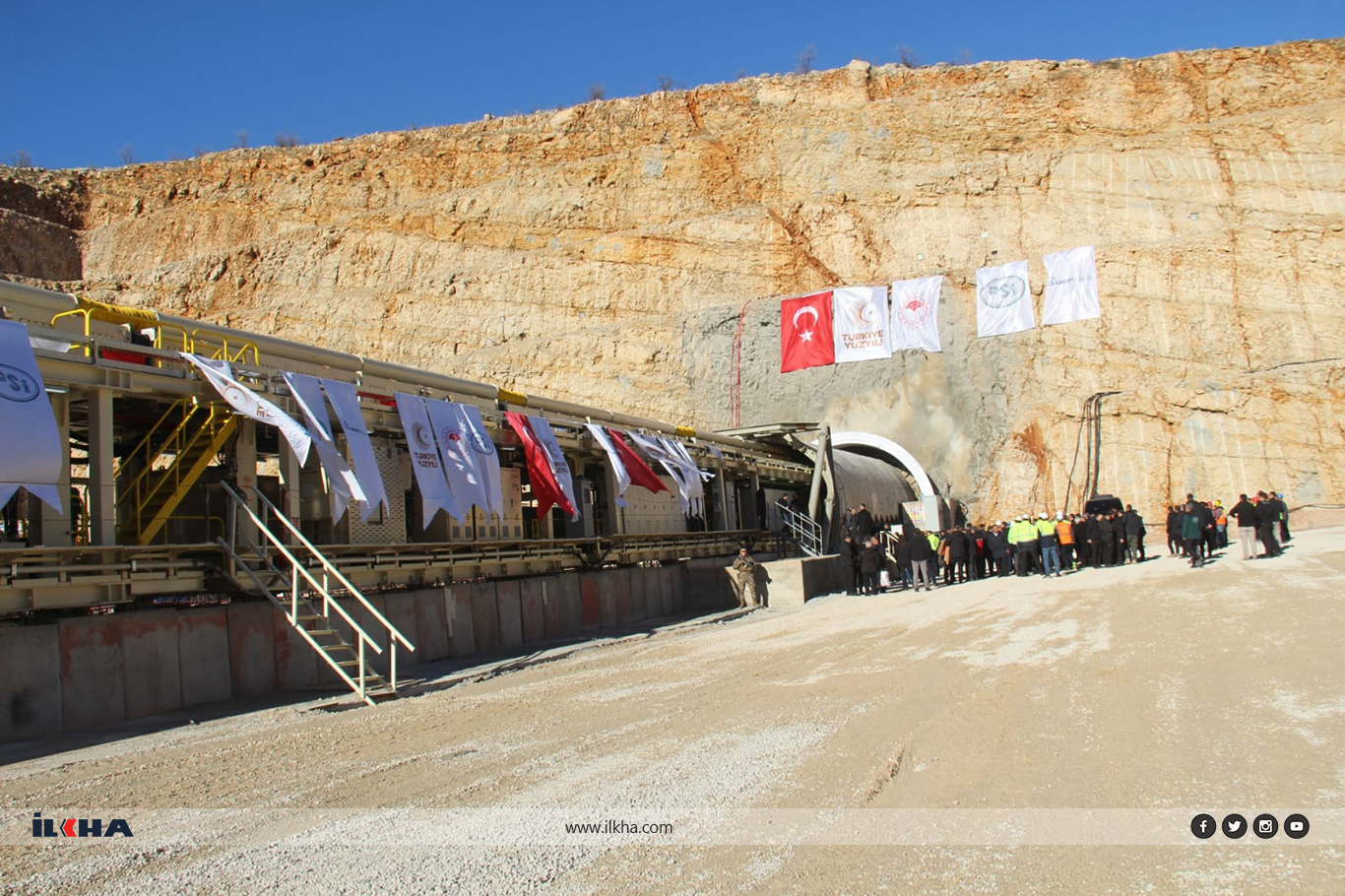 Bakan Yumaklı: Babakaya Tüneliyle saniyede 212 metreküp su taşınacak