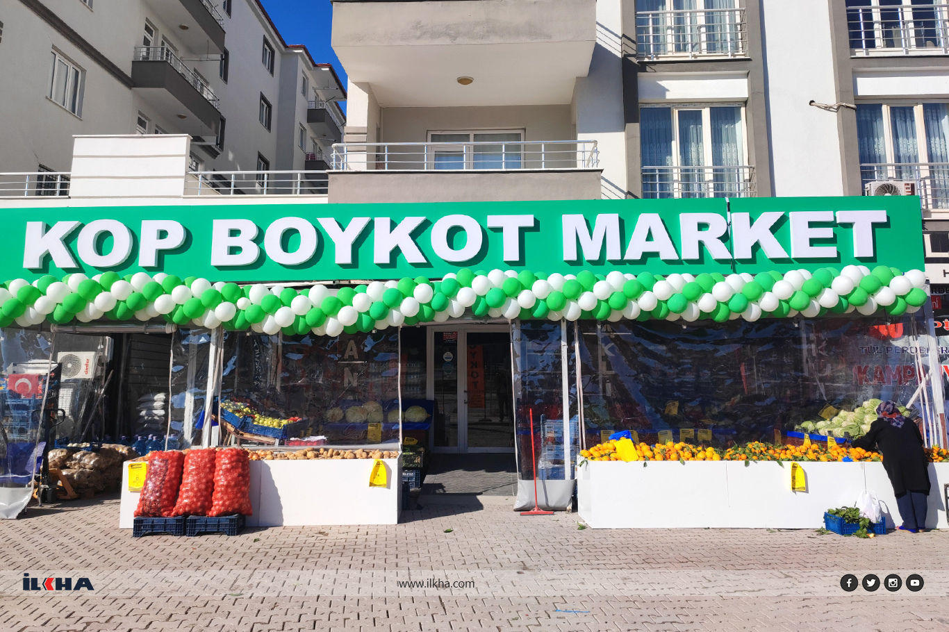 Boykot Market'e halktan destek: Boykot ürünlerini bedava verseler de almayacağız 