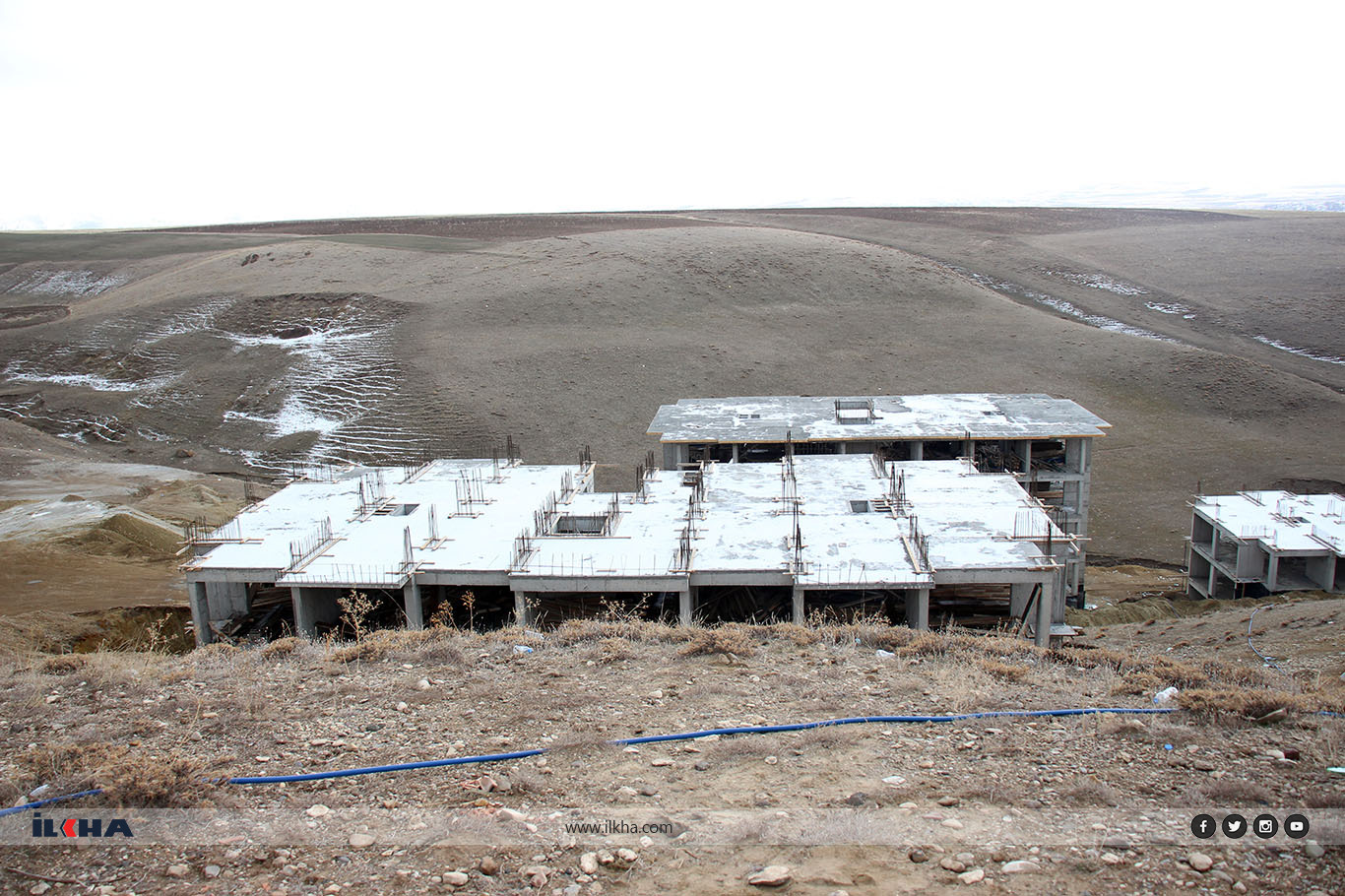 Taşlıçay'da TOKİ sakinler: "Dere yatağına konut istemiyoruz"