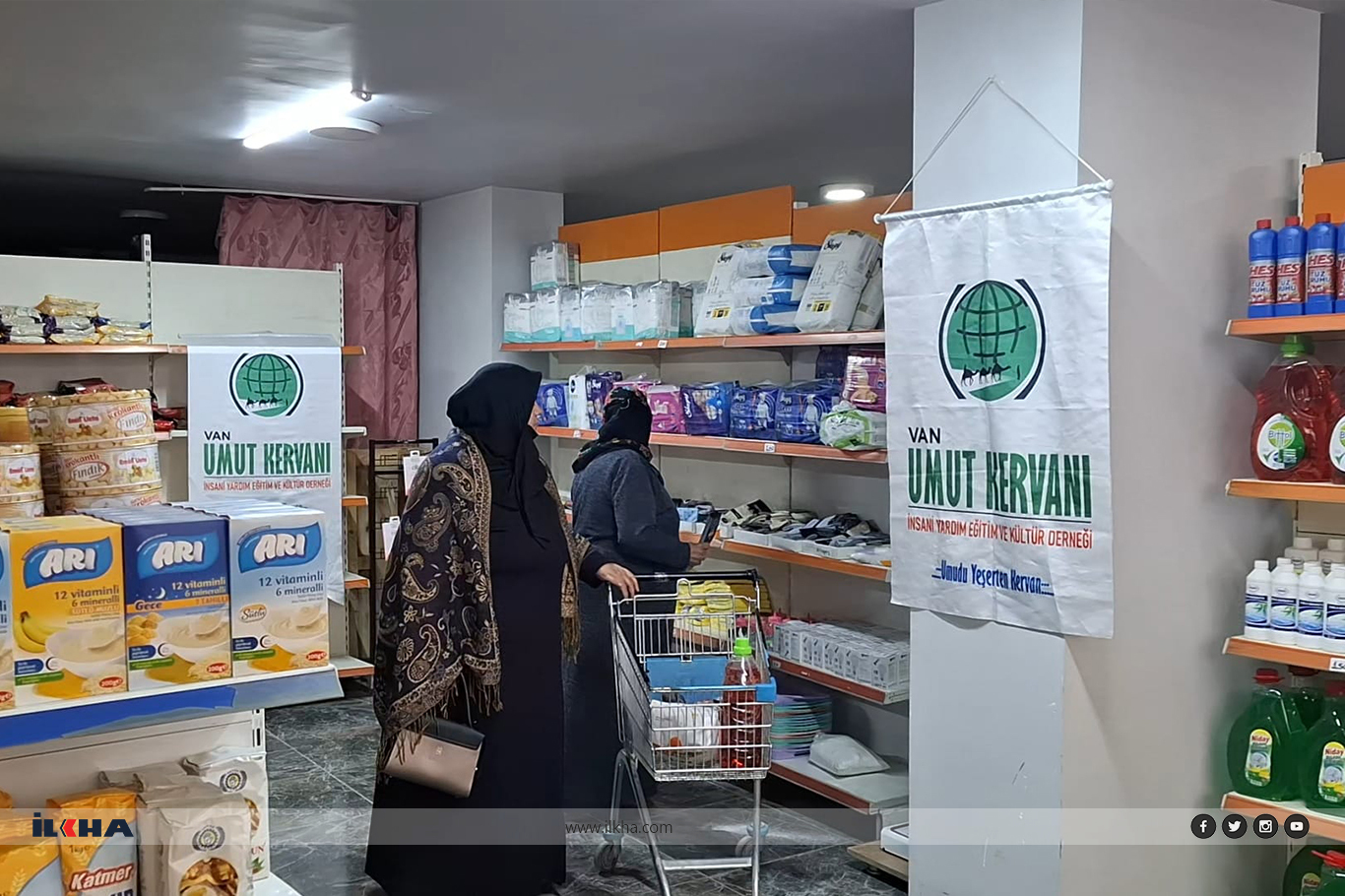 Umut Kervanı Van’da Regaib Kandili vesilesiyle onlarca aileyi sevindirdi