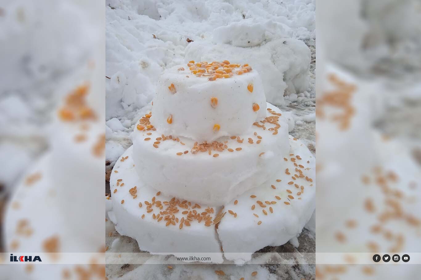 Şanlıurfa beyaza büründü: Kar, tarihi evlerin dam boyuna ulaştı