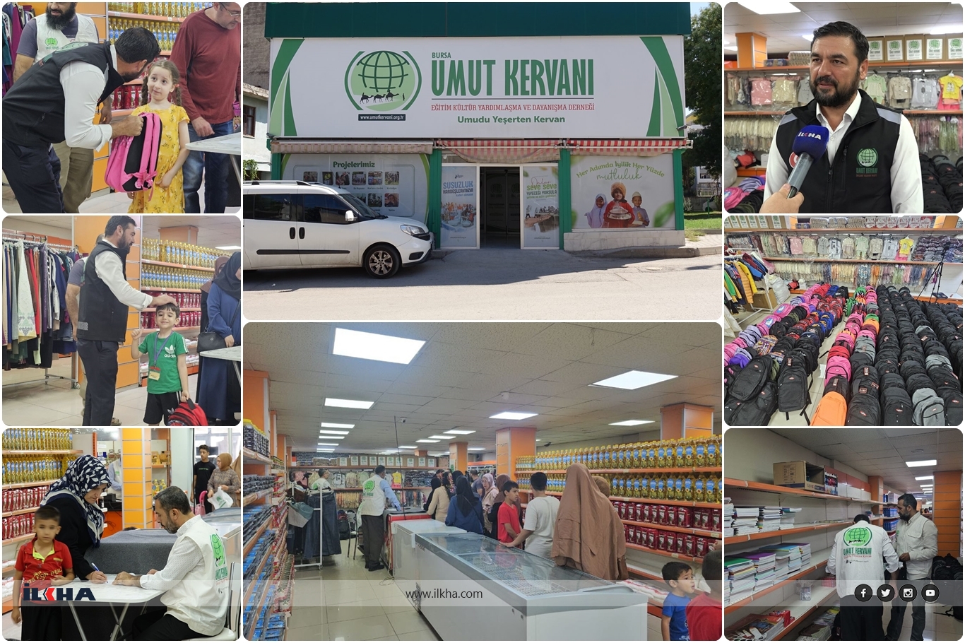 Bursa Umut Kervan'ından yüzlerce ihtiyaç sahibi öğrenciye kırtasiye desteği Bursa Umut Kervan'ından yüzlerce ihtiyaç sahibi öğrenciye kırtasiye desteği