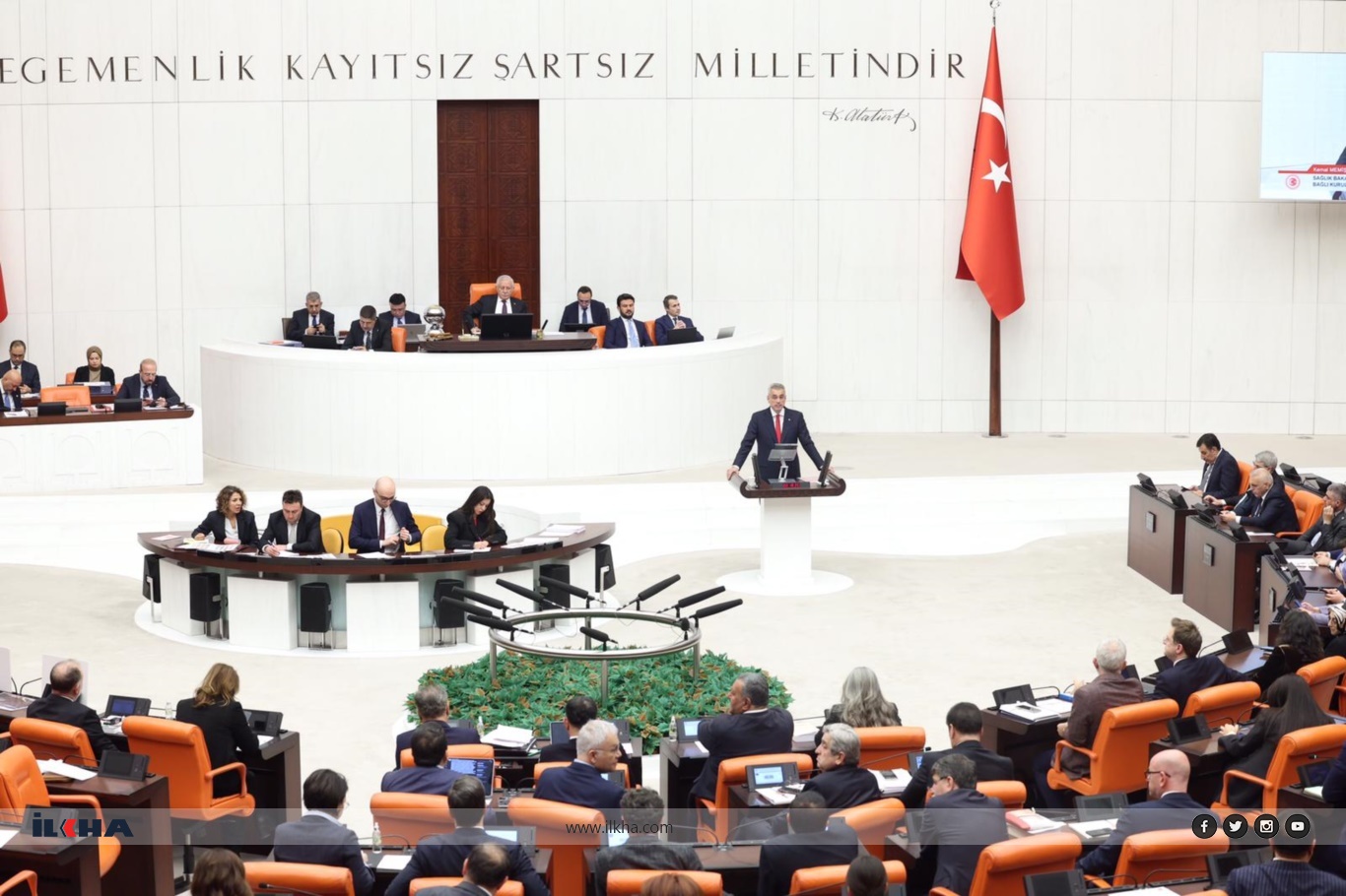 Sağlık Bakanı Memişoğlu, TBMM Genel Kurulu'nda Bakanlığının 2026 yılı bütçesini sundu