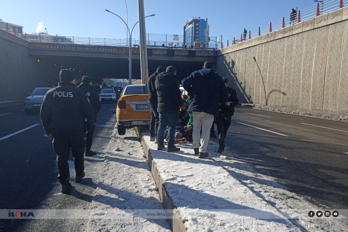 Gizli buzlanma kazaya neden oldu: 1 yaralı