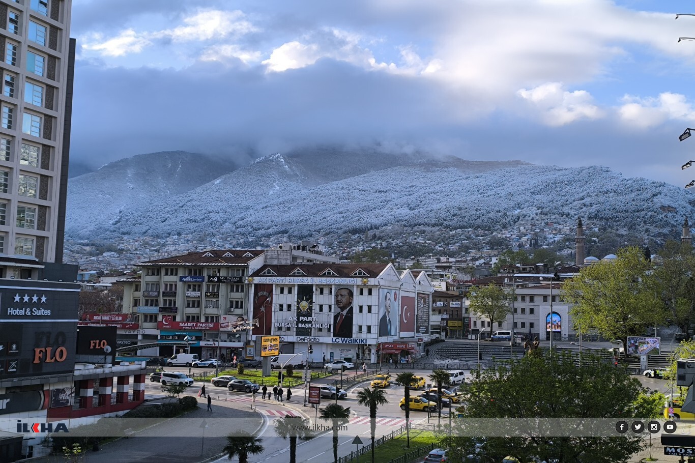 Valilikten Bursa’ya buzlanma ve don uyarısı 