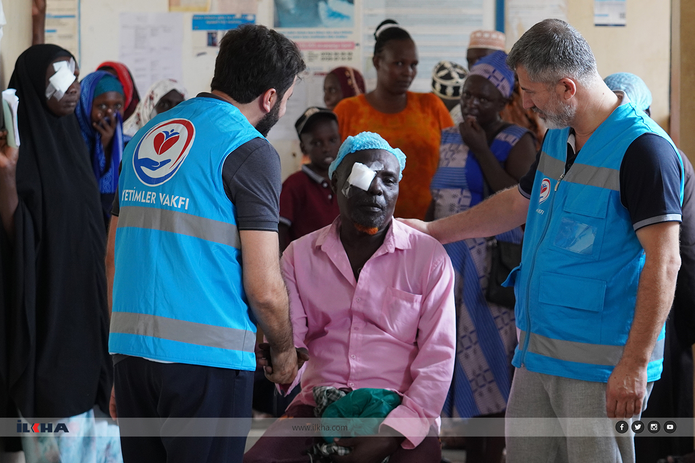 Yetimler Vakfı'ndan Kenya'da katarakt ameliyatı çalışması