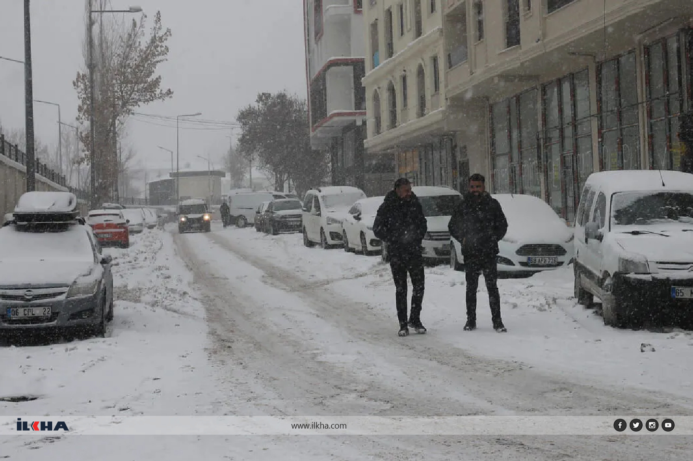 Van’da kar yağışı yeniden şiddetlendi: 625 yerleşim yerinin yolu kapandı
