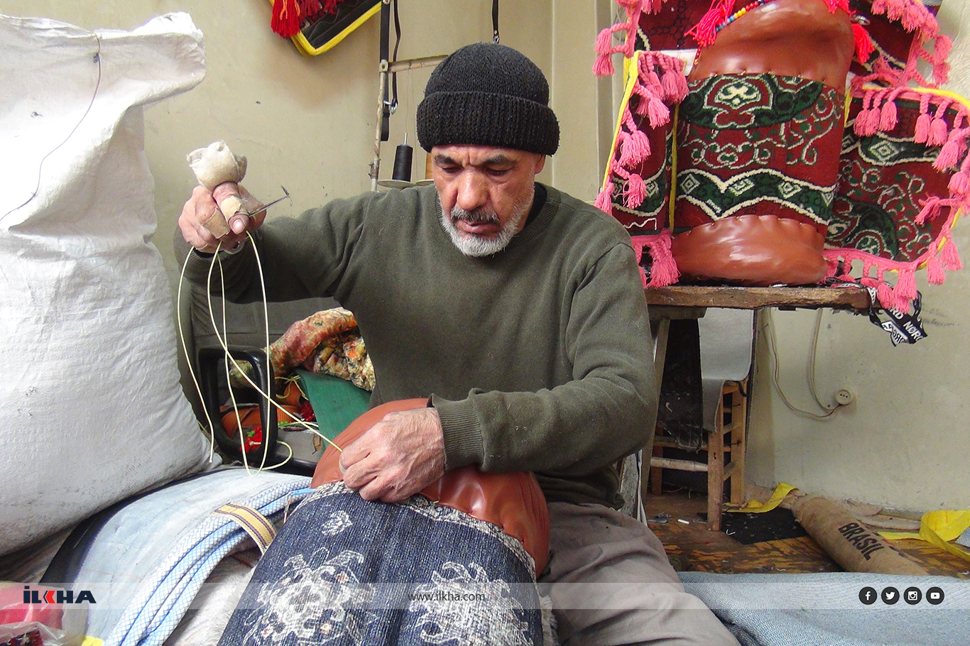 Gaziantep'in son semercisi: Hayvancılık azalınca mesleğimiz öldü