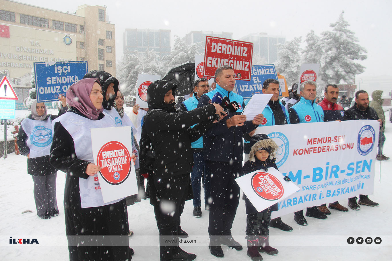 Memur-Sen Diyarbakır İl Başkanı Tekdemir: Baskı, sürgün ve mobbinge son verin