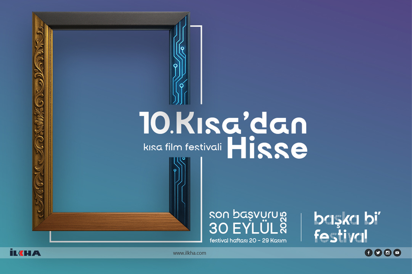 Kısa'dan Hisse Kısa Film festivali başvuruları başladı Kısa'dan Hisse Kısa Film festivali başvuruları başladı