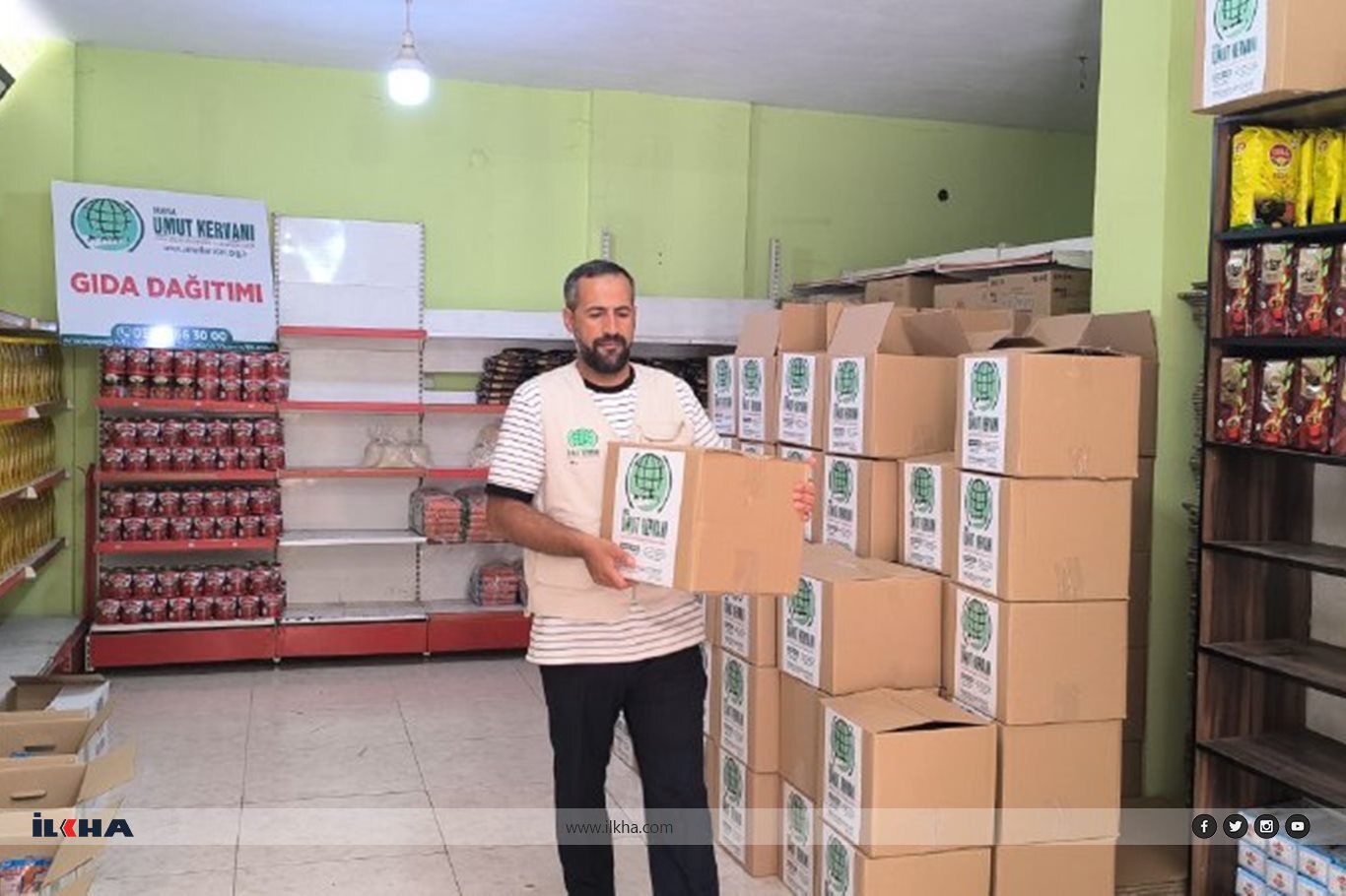 Bursa Umut Kervanı Derneği, ihtiyaç sahibi yüzlerce aileye gıda yardımında bulundu Bursa Umut Kervanı Derneği, ihtiyaç sahibi yüzlerce aileye gıda yardımında bulundu