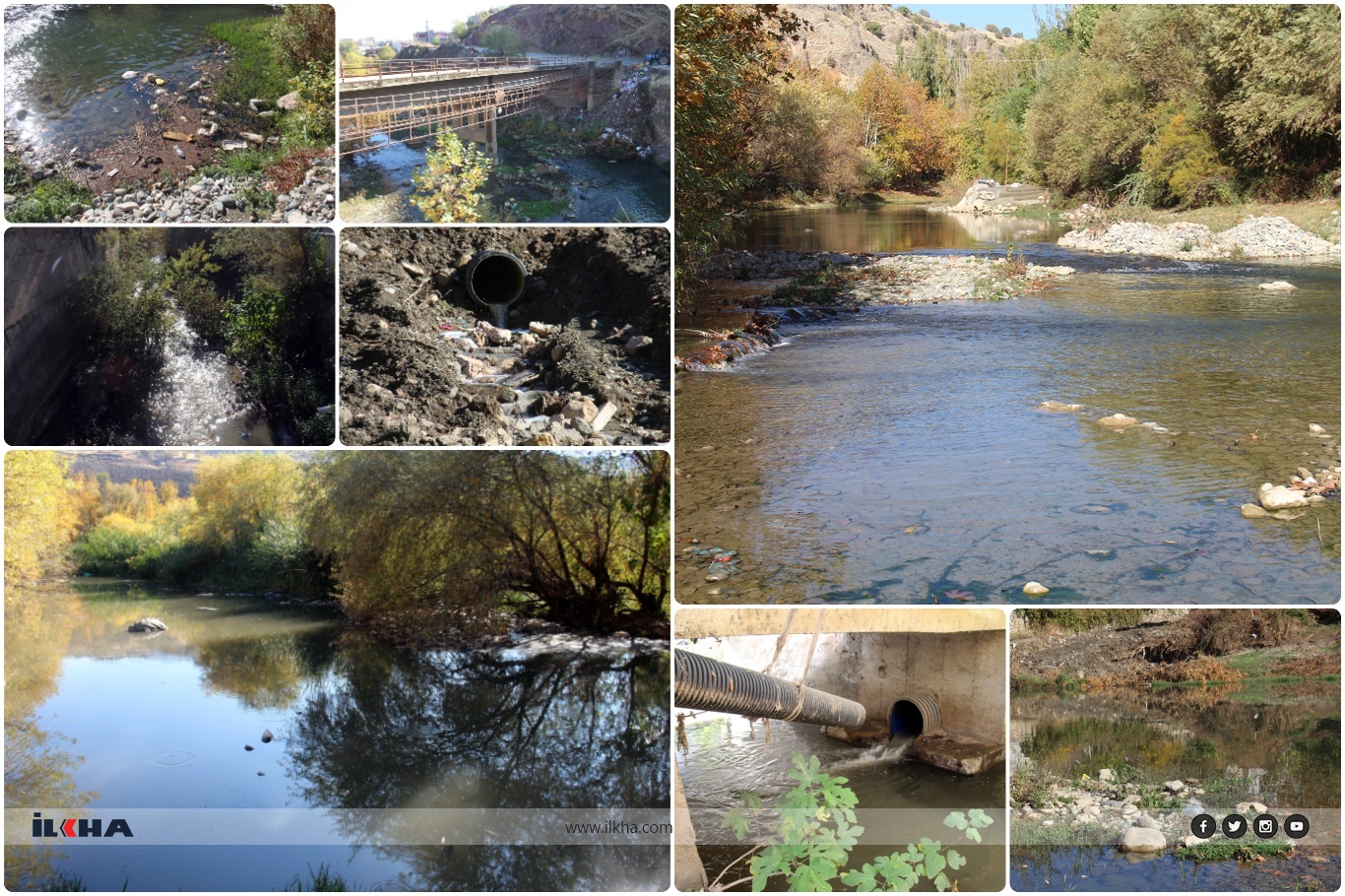 Çermikliler: Yıllarca ilçenin su kaynağı olan sinek çayı şimdi çevreye hastalık yayıyor