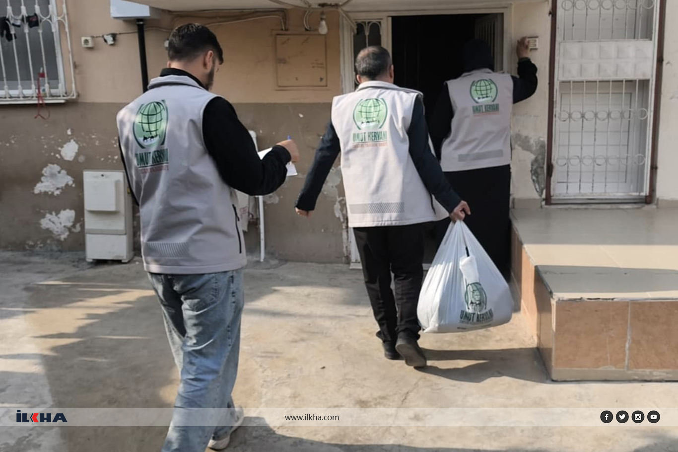 Tarsus Umut Kervanı Derneği’nden ihtiyaç sahibi ailelere yardım