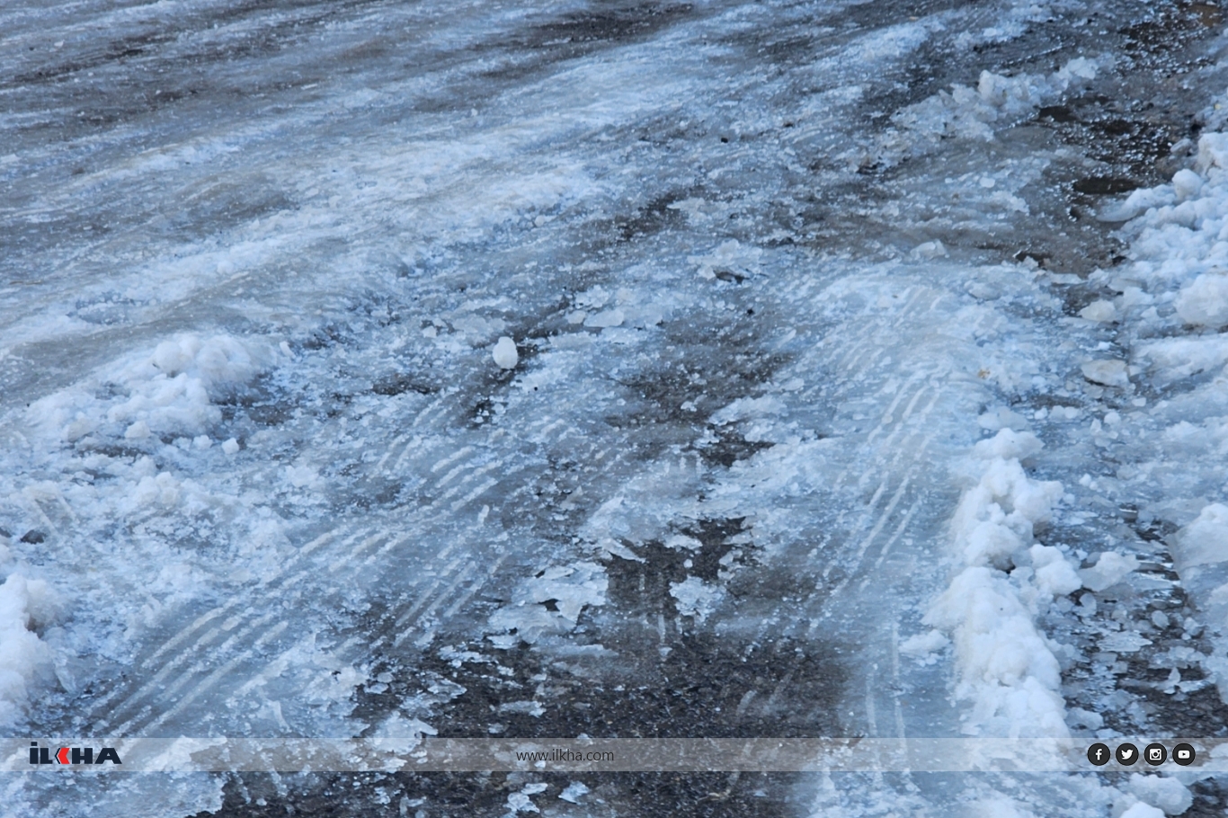 Şırnak Cizre’de kar yağışının yerini güneş aldı