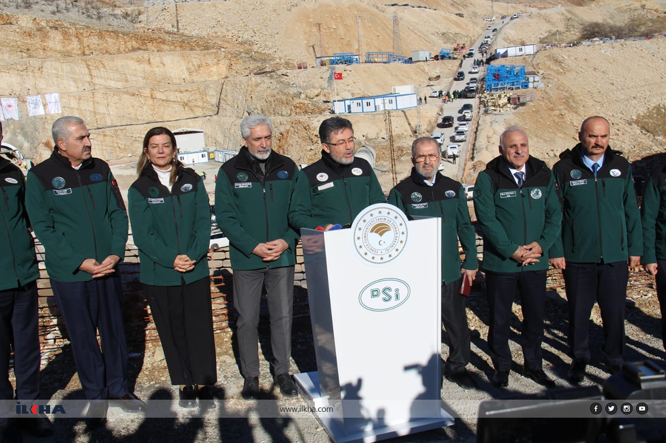 Bakan Yumaklı: Babakaya Tüneliyle saniyede 212 metreküp su taşınacak