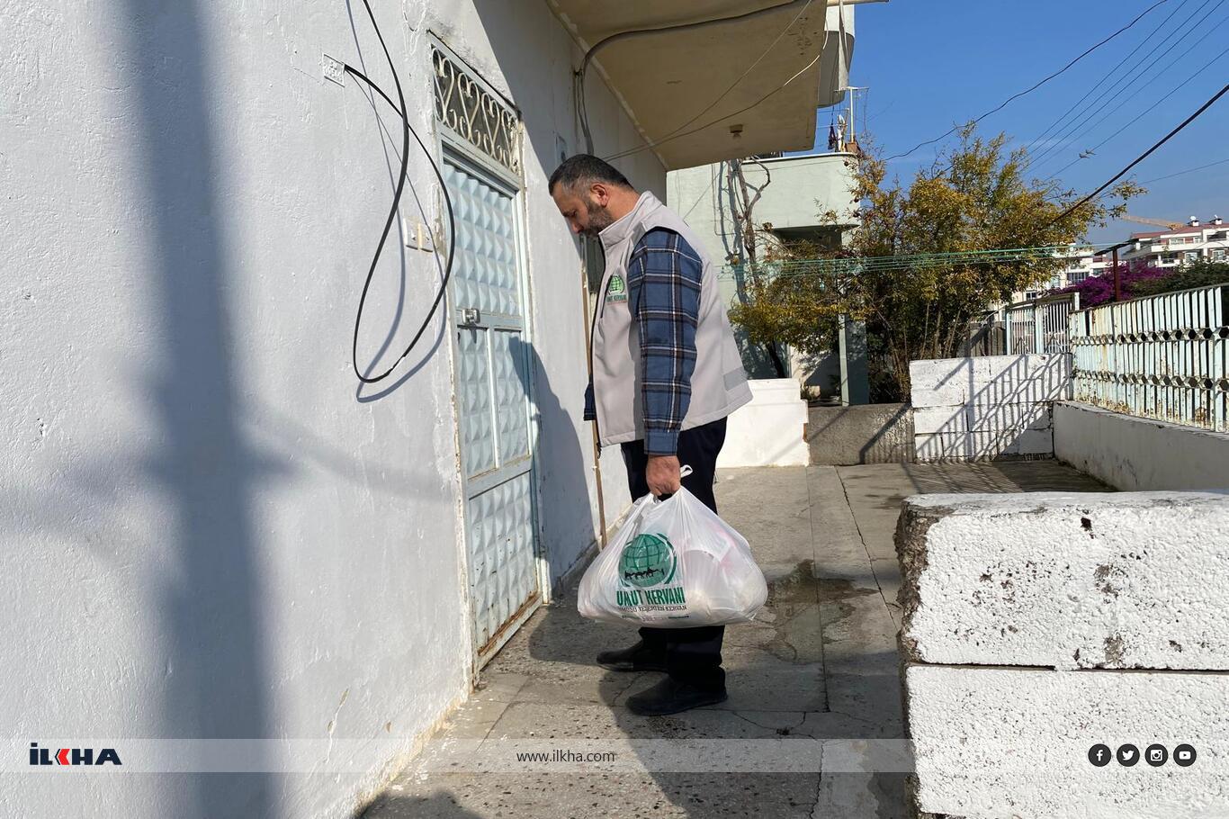 Umut Kervanı’ndan Osmaniye’de Regaib Kandili vesilesiyle gıda yardımı