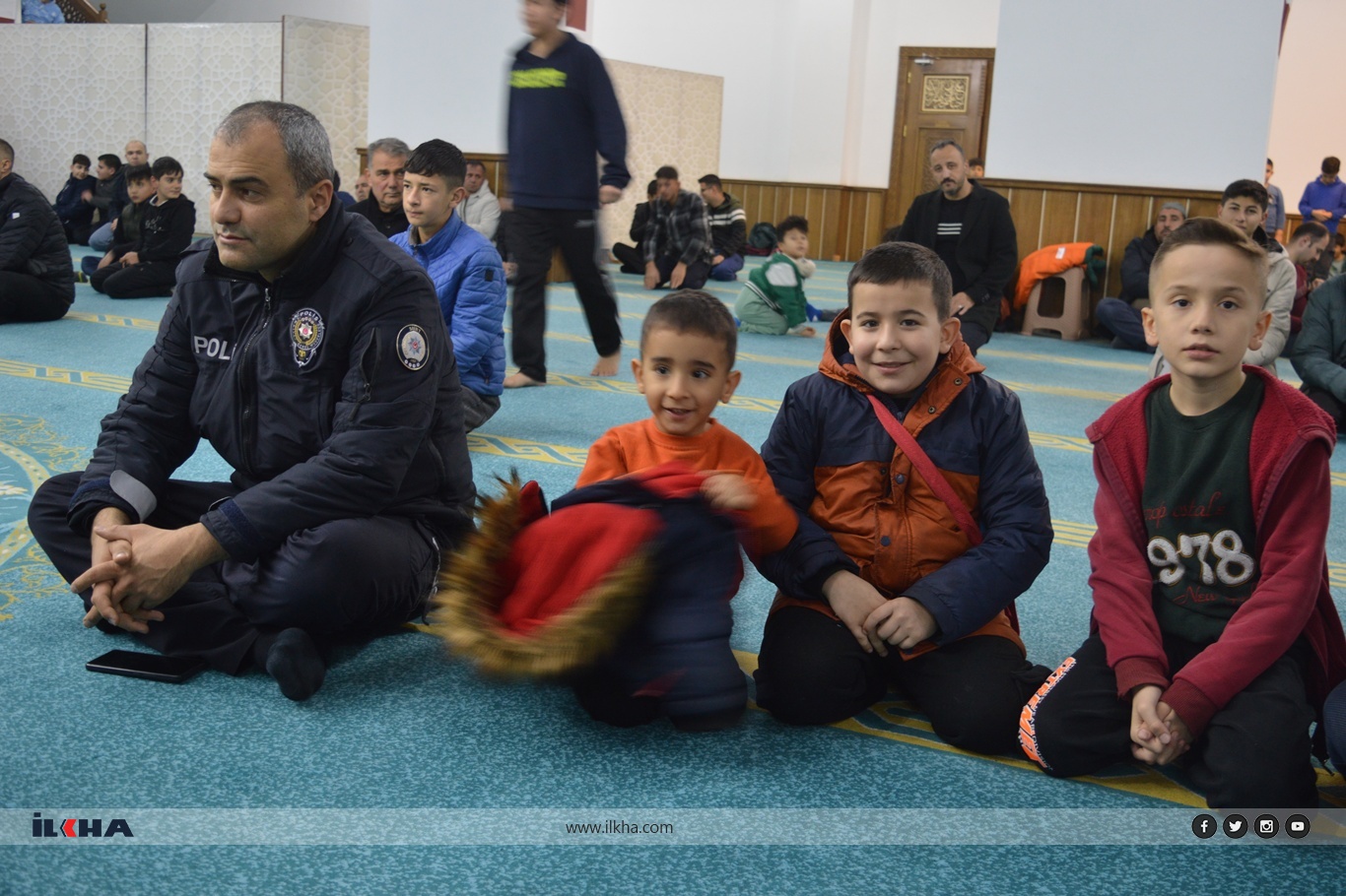 Siirt’te Regaib Kandili’nde Filistin ve mazlum coğrafyalar için dualar edildi