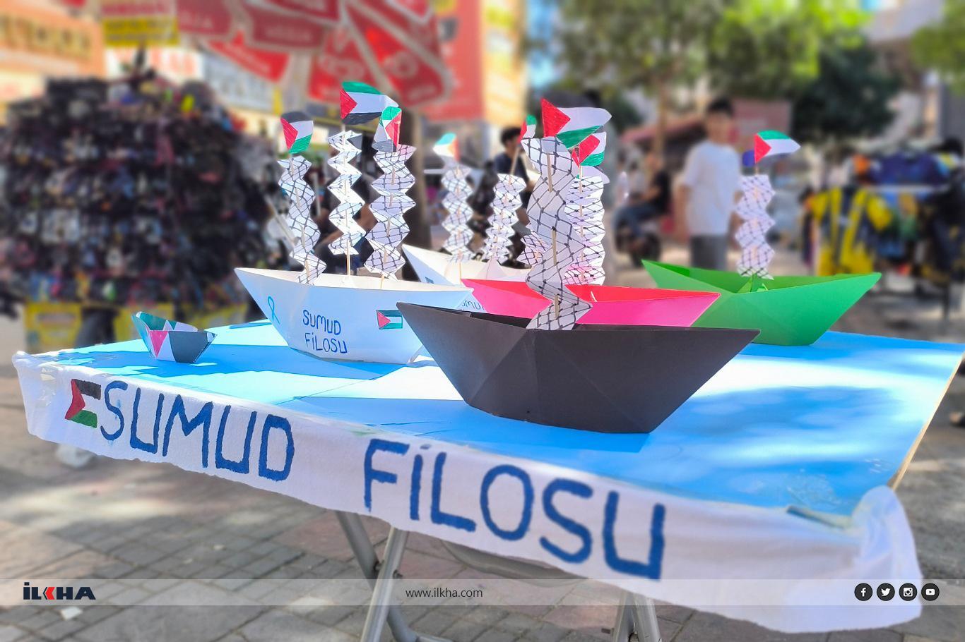 Adana'dan Küresel Sumud Filosu'na kadınlardan güçlü destek Adana'dan Küresel Sumud Filosu'na kadınlardan güçlü destek
