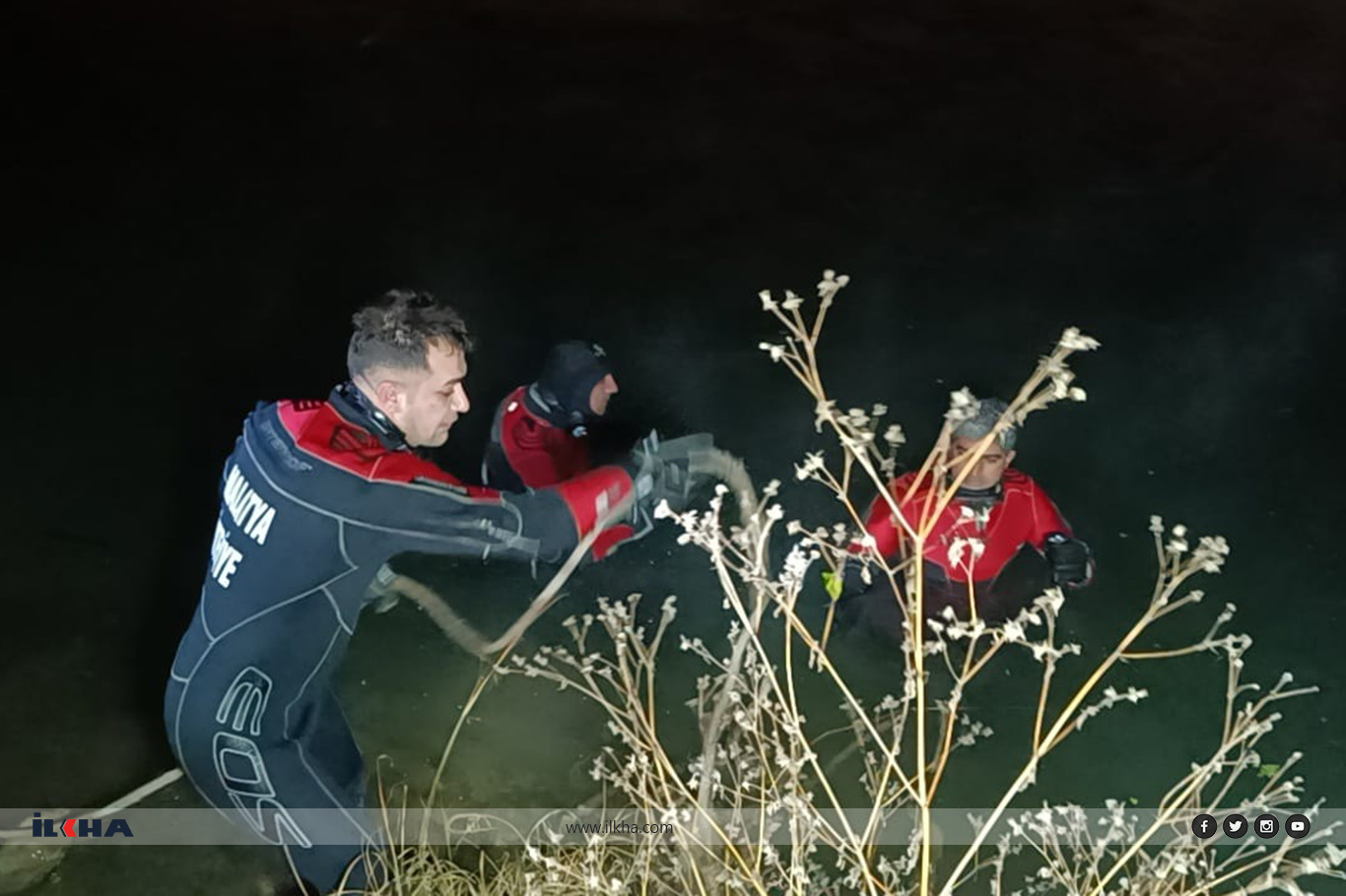 Malatya'da dereye düşen işçi hayatını kaybetti
