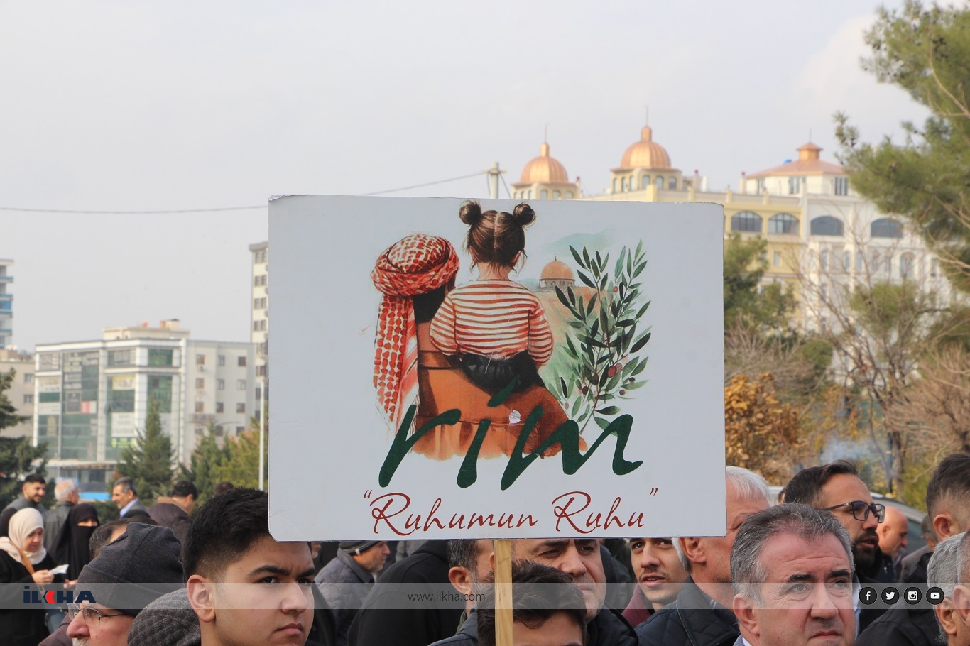Mardin'de Gazze için basın açıklaması düzenlendi