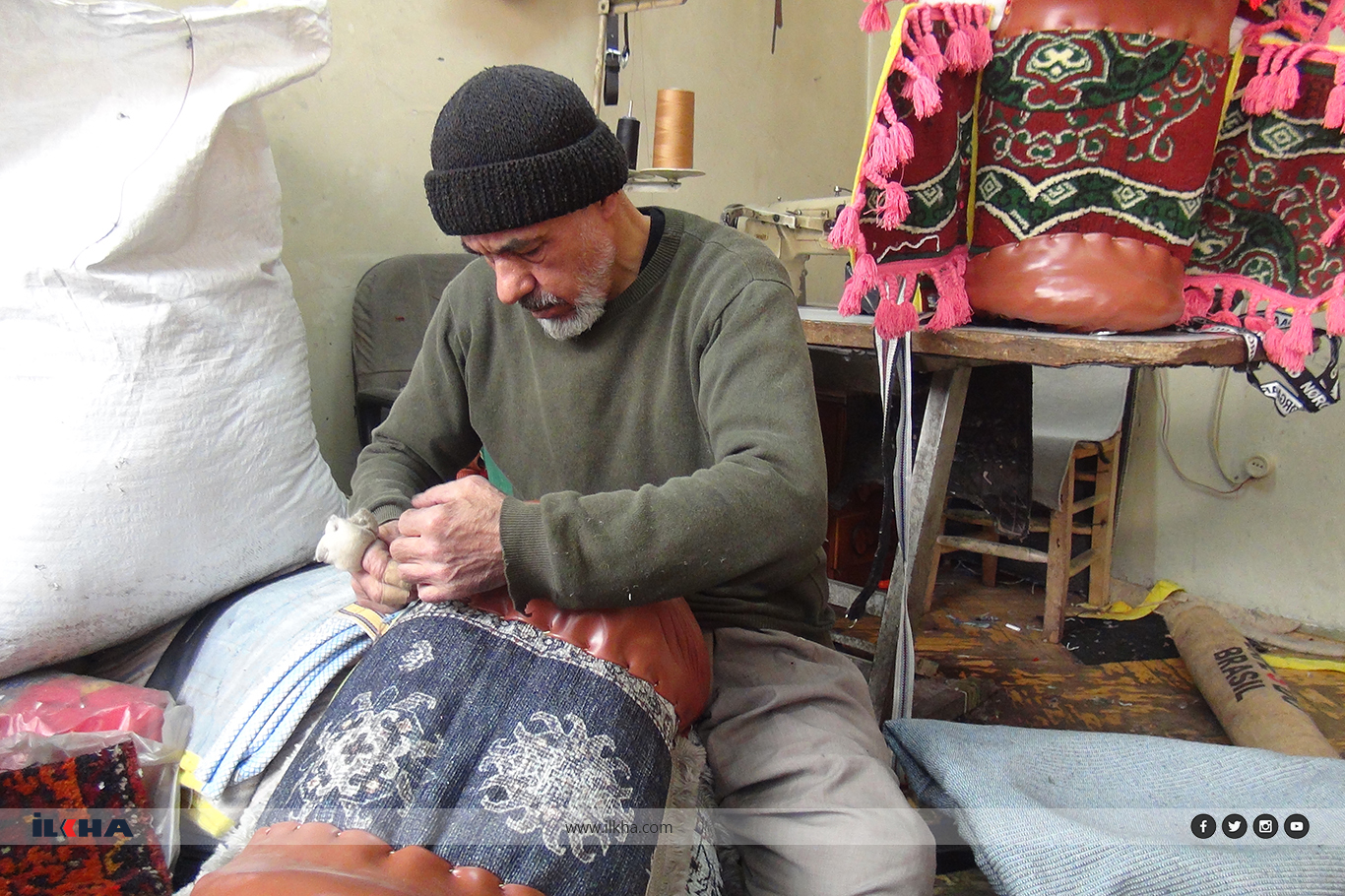 Gaziantep'in son semercisi: Hayvancılık azalınca mesleğimiz öldü