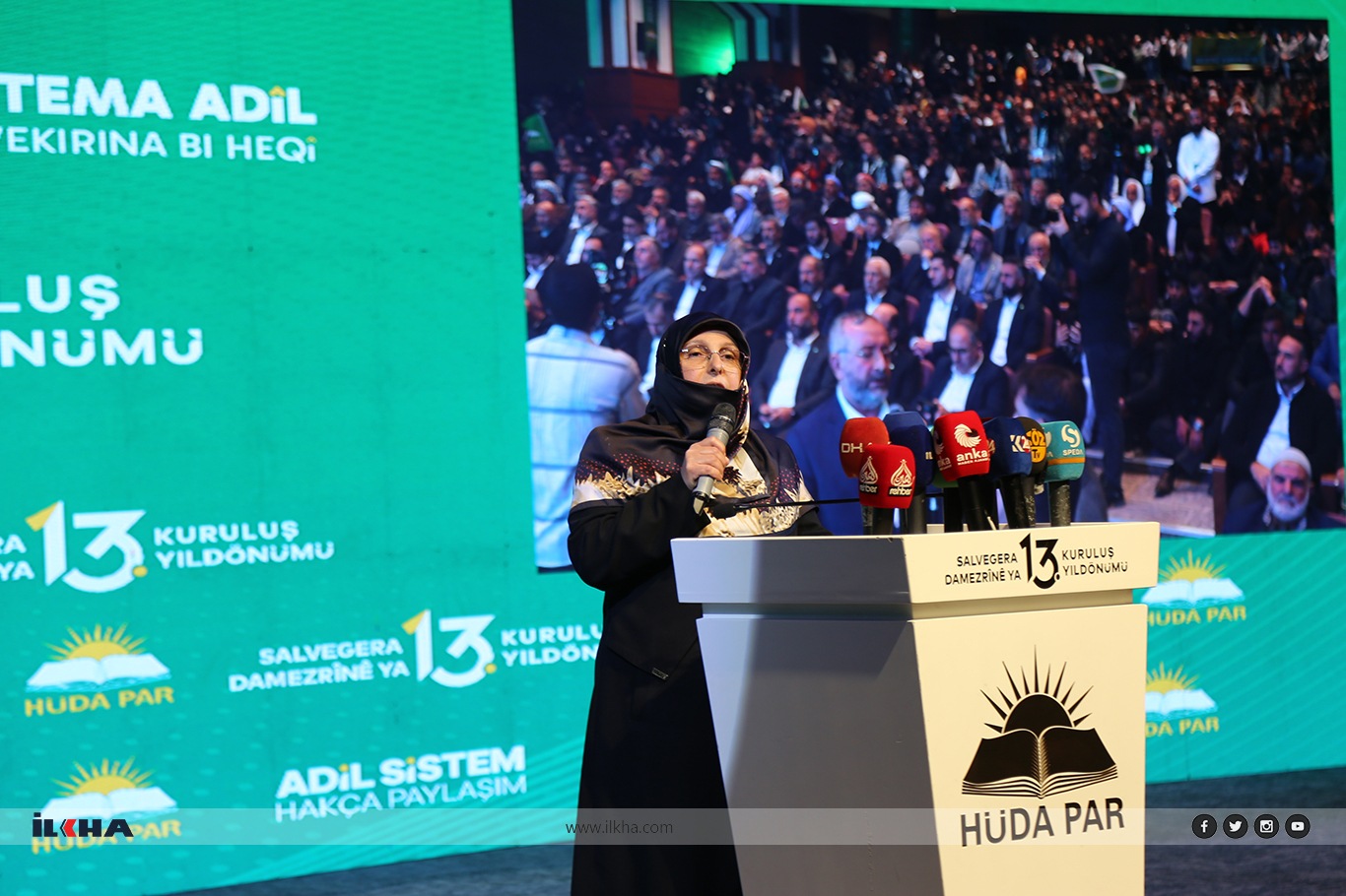 HÜDA PAR Kadın Kolları Başkanı Yarar: Aileyi hedef alan anlayışlara karşı kararlılıkla mücadele edeceğiz