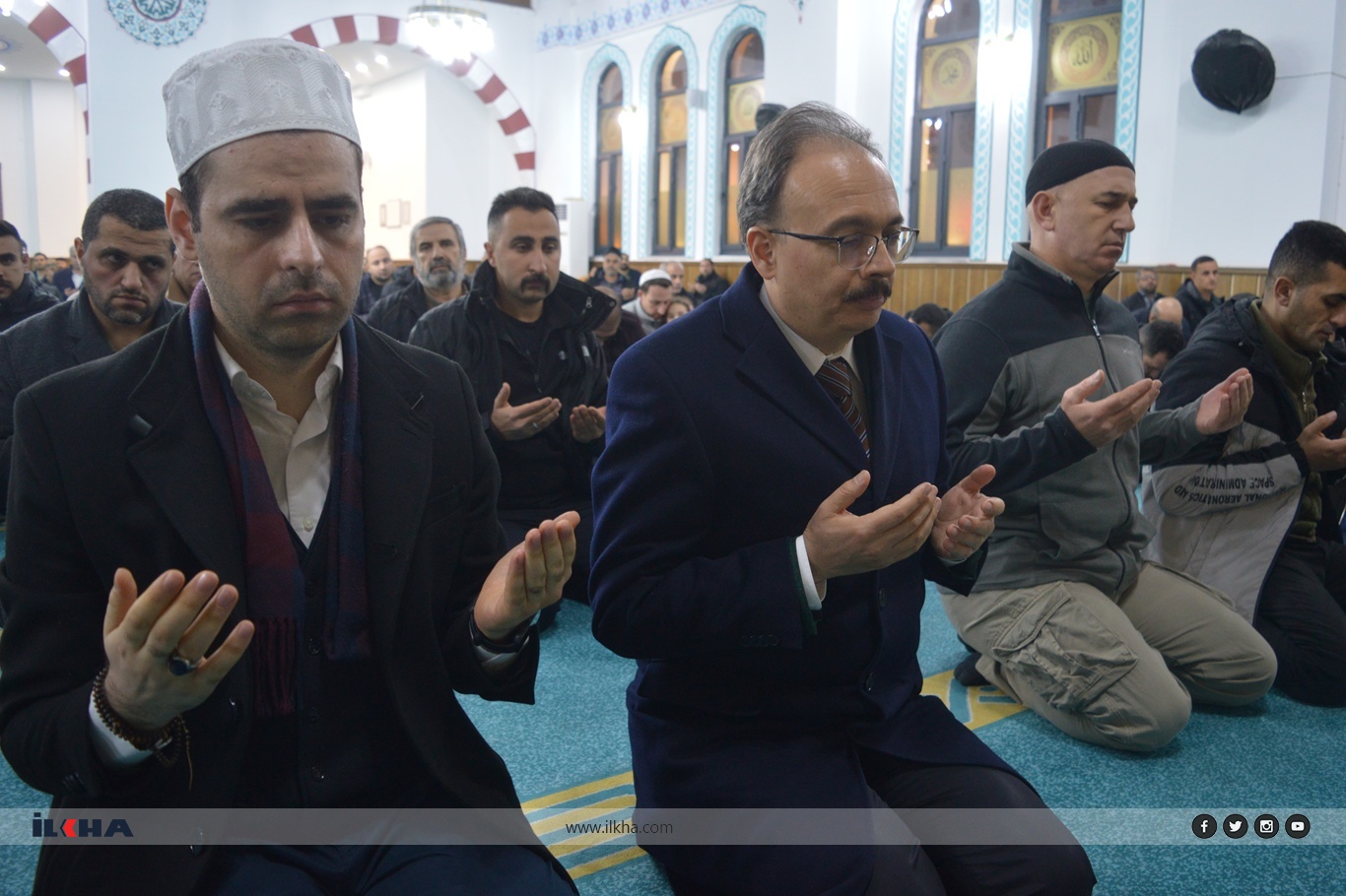 Siirt’te Regaib Kandili’nde Filistin ve mazlum coğrafyalar için dualar edildi