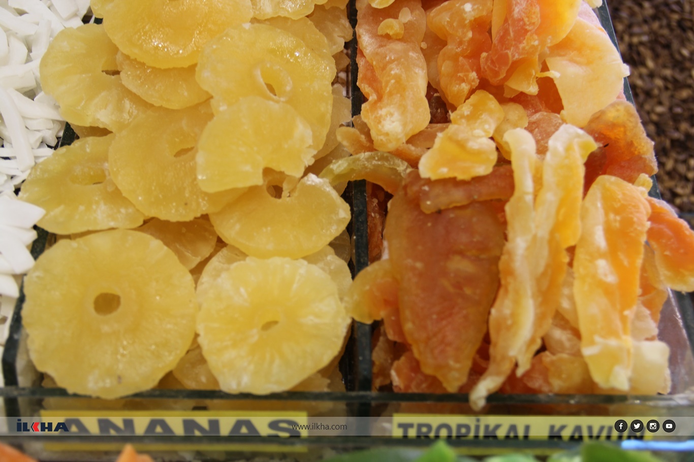 Aktarlarda tropikal kuru meyvelere yoğun ilgi