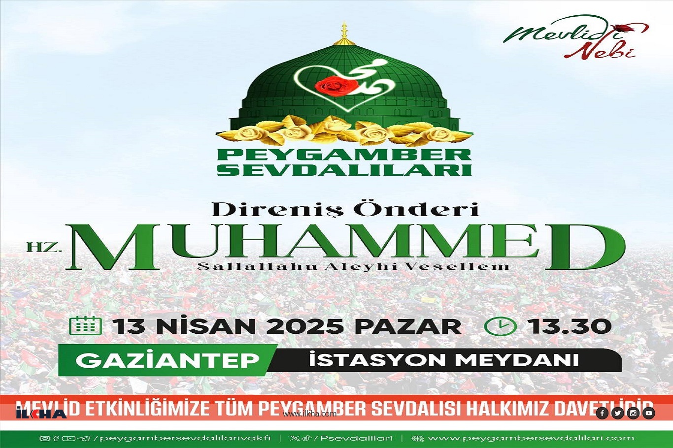 Gaziantep Peygamber Sevdalıları'ndan Mevlid-i Nebi hazırlıkları
