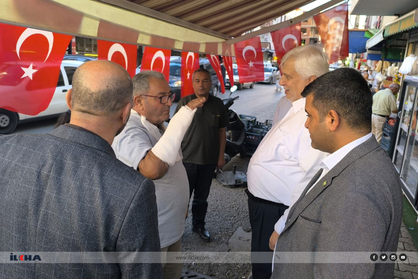 HÜDA PAR Mersin İl Başkanlığından Yenişehir Nüfus Müdürlüğüne ziyaret ve esnafla buluşma HÜDA PAR Mersin İl Başkanlığından Yenişehir Nüfus Müdürlüğüne ziyaret ve esnafla buluşma