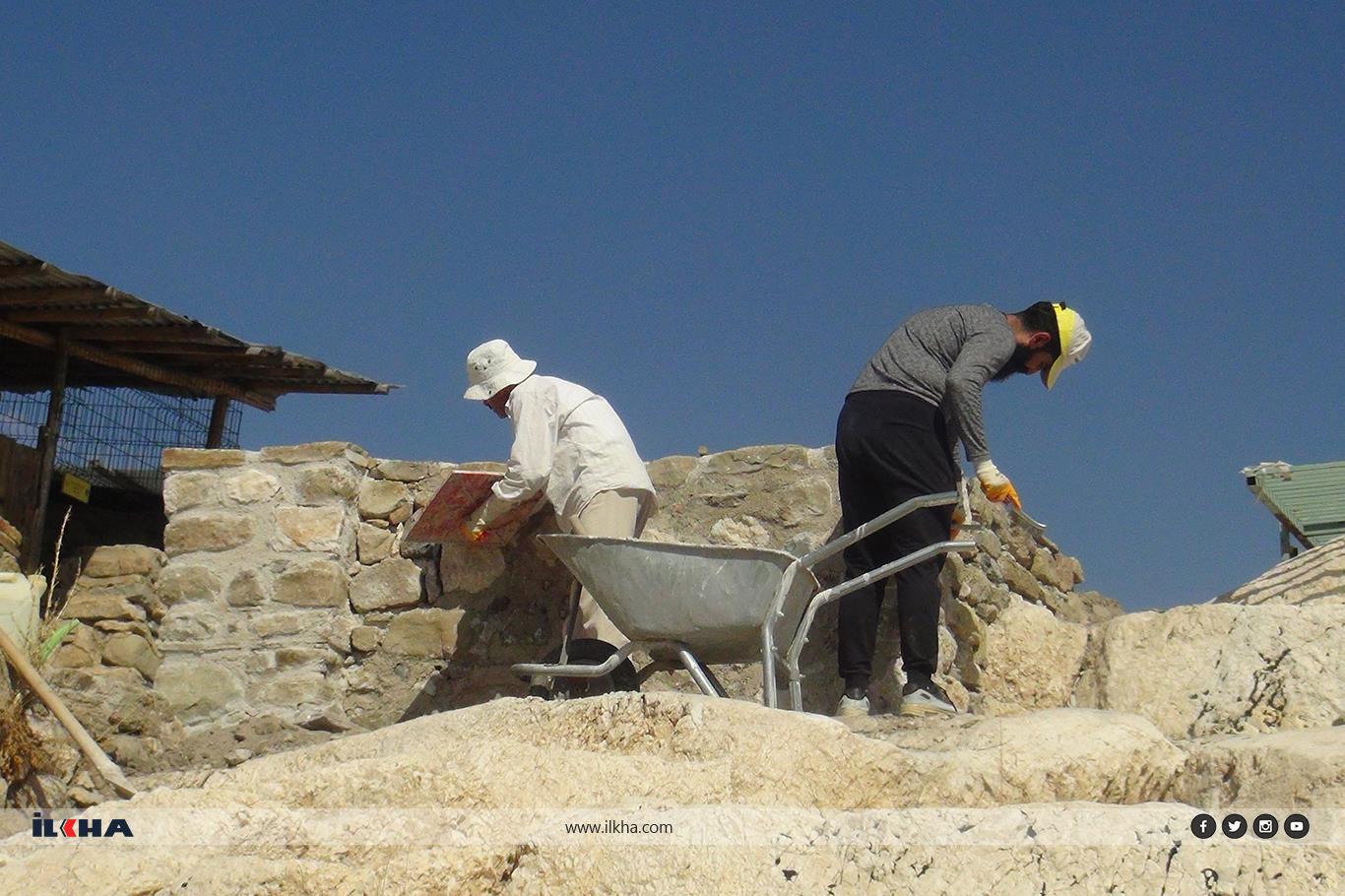 Harput Kalesinde kazı ve restorasyon çalışmaları devam ediyor