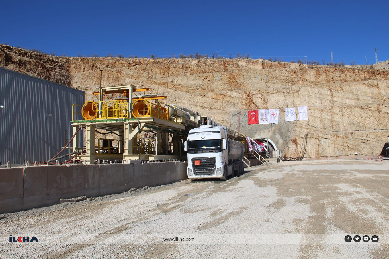 Bakan Yumaklı: Babakaya Tüneliyle saniyede 212 metreküp su taşınacak