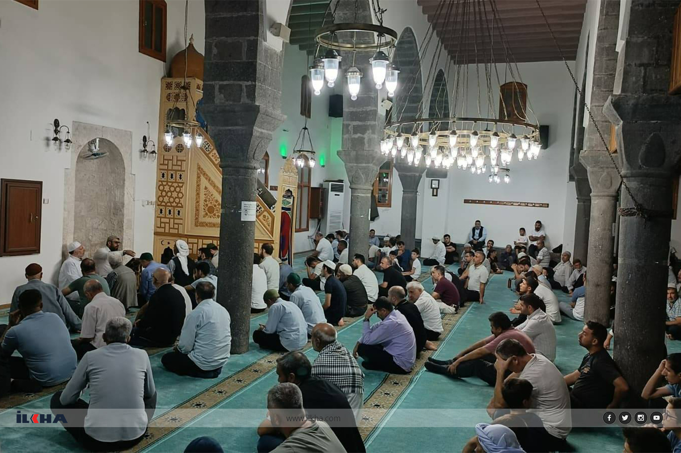 Siverek’te Gazze için eller semaya kalktı Siverek’te Gazze için eller semaya kalktı