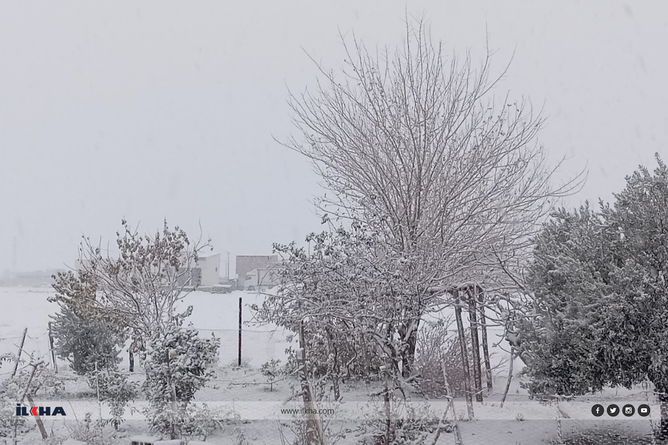 Mardin’de yılın ilk karı yağdı