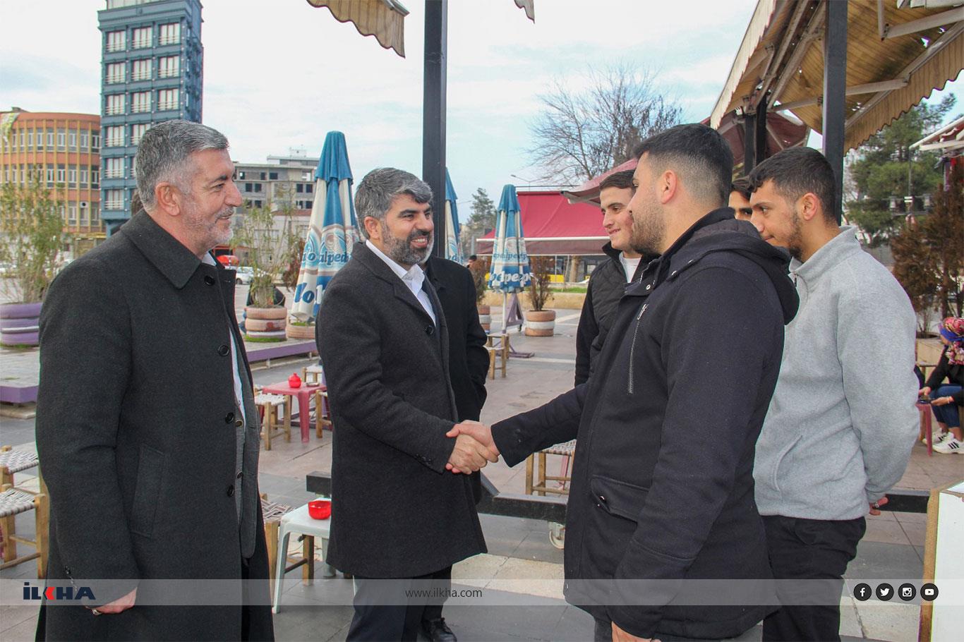 HÜDA PAR Diyarbakır B.B. Başkan Adayı Dinç: Şeffaf ve eşit belediyecilik hizmeti sunacağız HÜDA PAR Diyarbakır B.B. Başkan Adayı Dinç: Şeffaf ve eşit belediyecilik hizmeti sunacağız