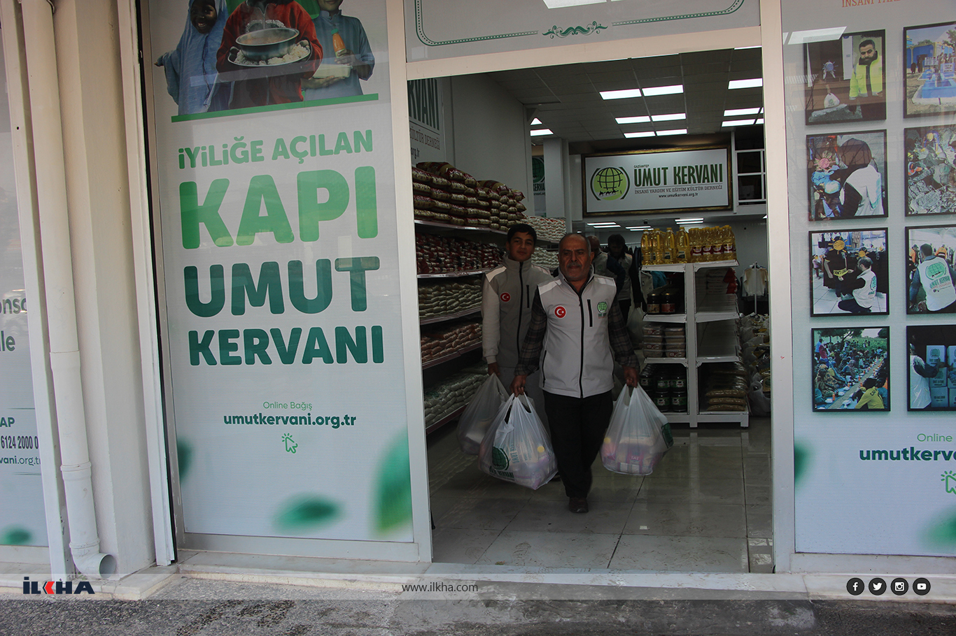 Gaziantep Umut Kervanı üç aylar münasebetiyle yüzlerce ailenin yüzünü güldürdü