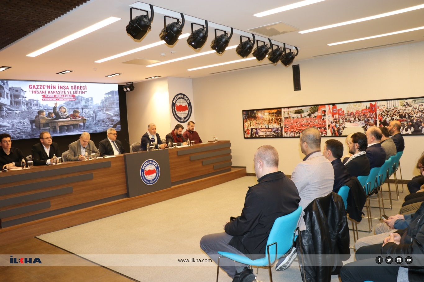 Gazze’nin inşa sürecinde eğitim ve insani kapasite masaya yatırıldı