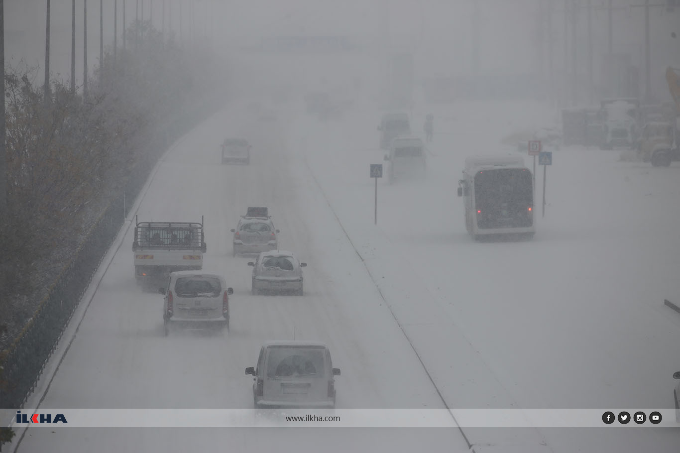 Diyarbakır’da karla mücadele yetersiz kaldı, ulaşım aksadı