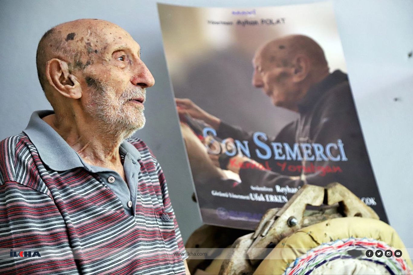 92 yaşındaki usta, 80 yıllık semer ustalığını noktaladı 92 yaşındaki usta, 80 yıllık semer ustalığını noktaladı