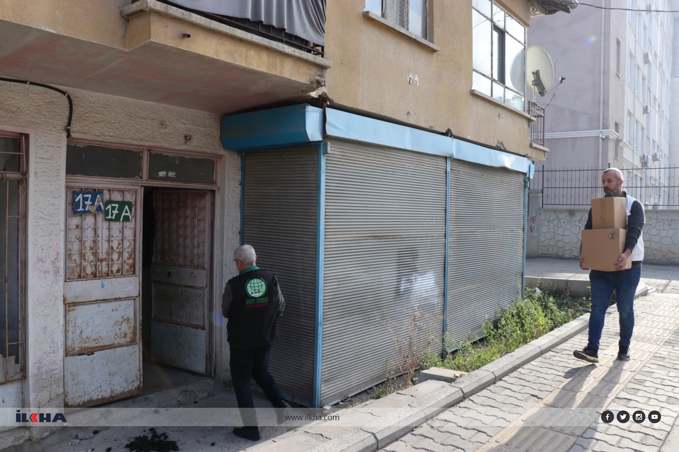 Umut Kervanı'ndan Ankara'da ihtiyaç sahibi aileye yardım