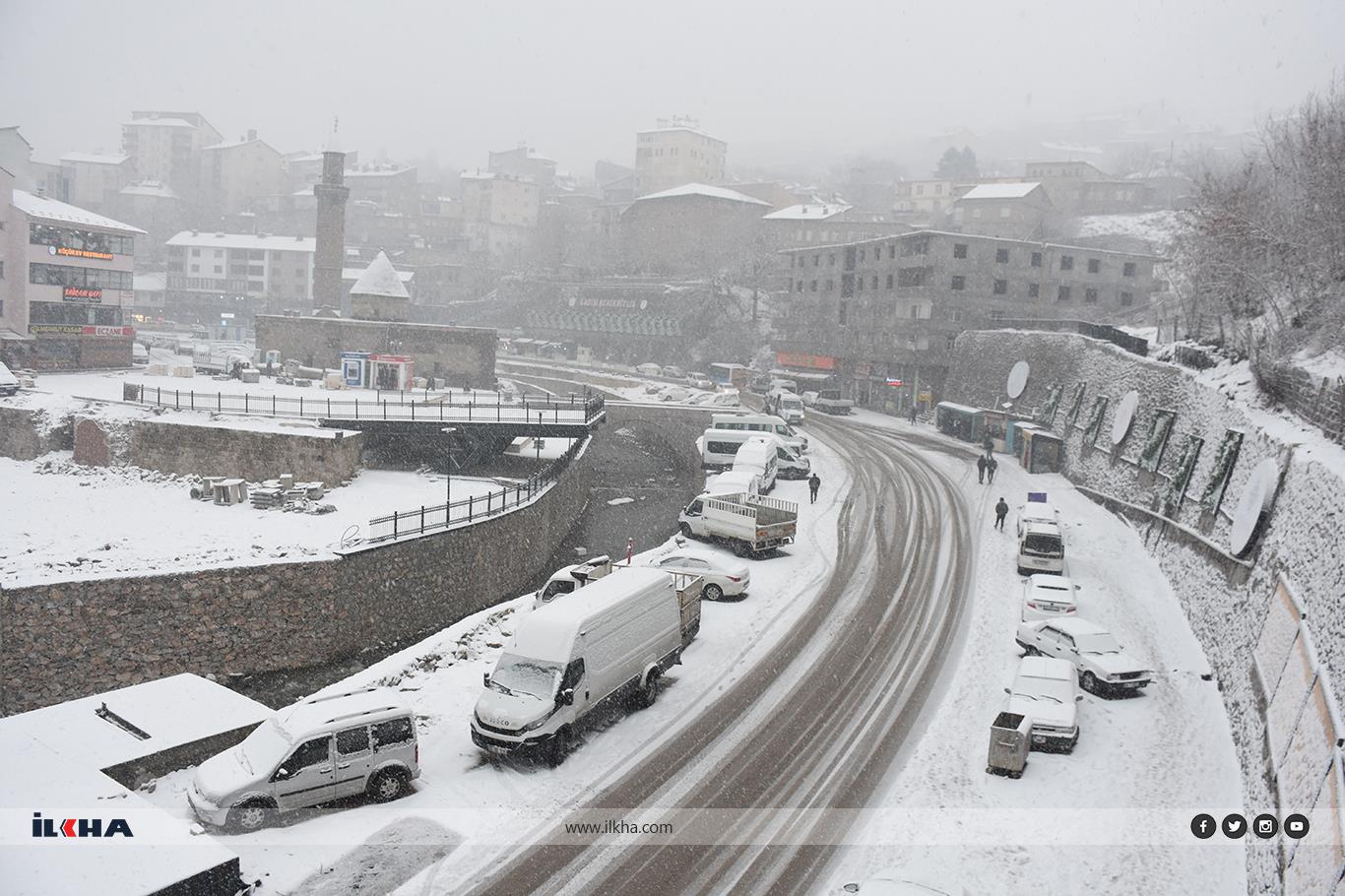 Bitlis’te beklenen yılın ilk kar yağışı başladı Bitlis’te beklenen yılın ilk kar yağışı başladı