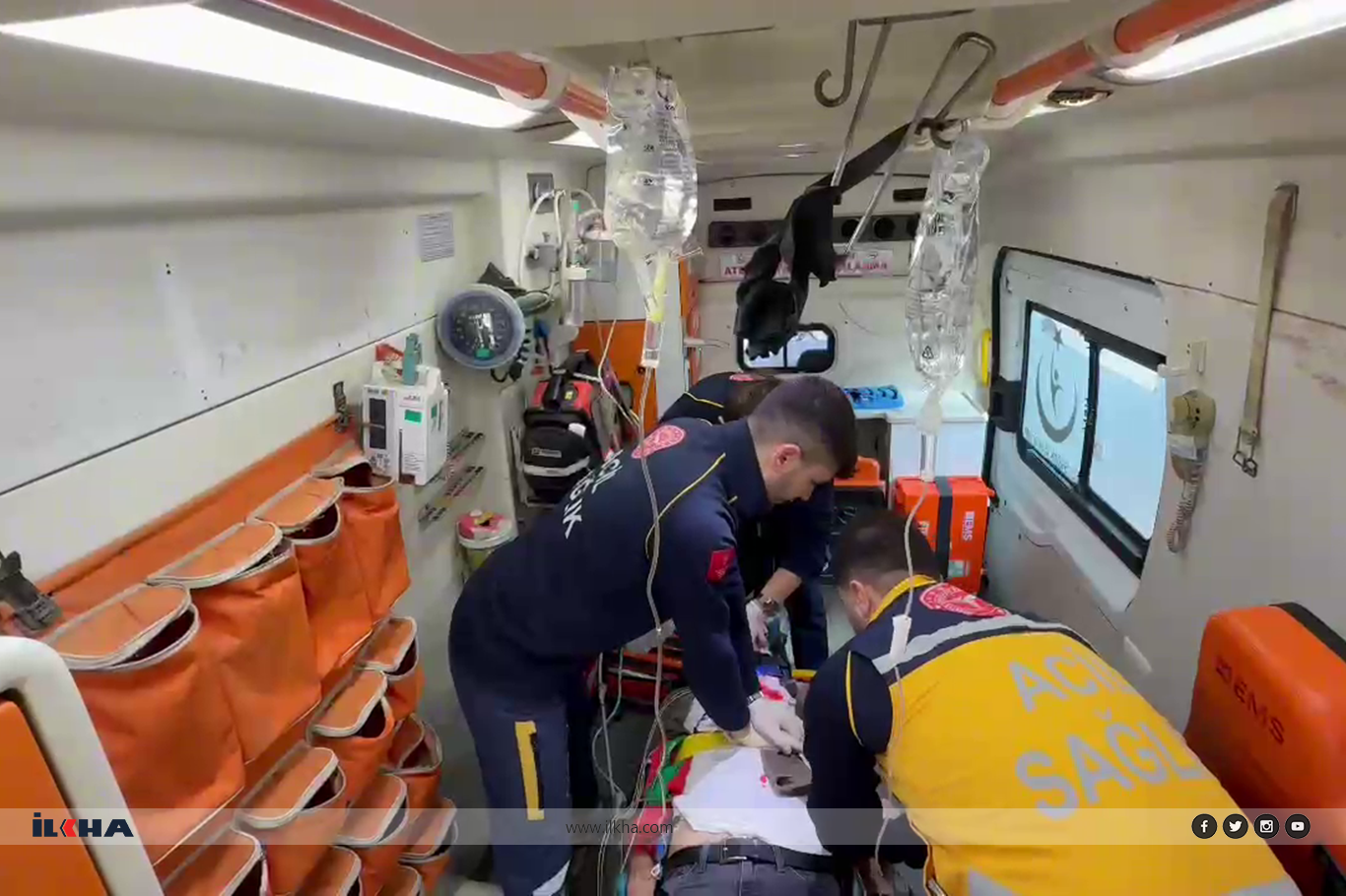 Afetlere hazırlık için deprem ve yangın tatbikatı yapıldı