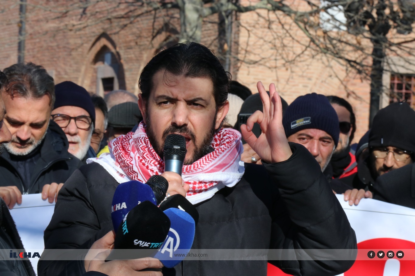 Ankara'da İzzeddin el-Kassam Tugayları komutanları için gıyabi cenaze namazı kılındı