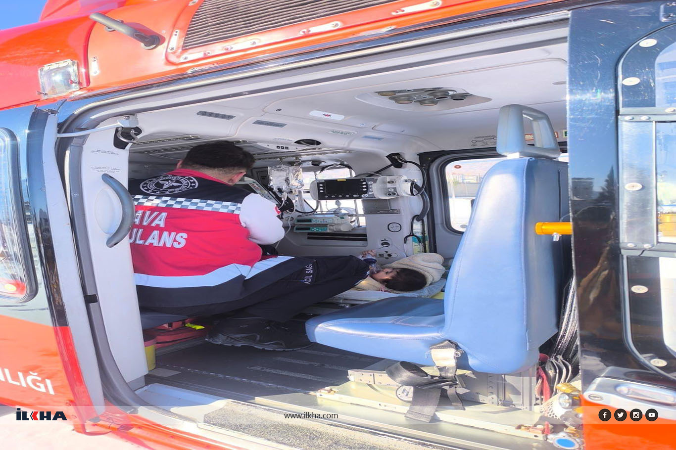 Zorlu kış şartlarında Diyarbakır’da acil sevkler gerçekleştirildi