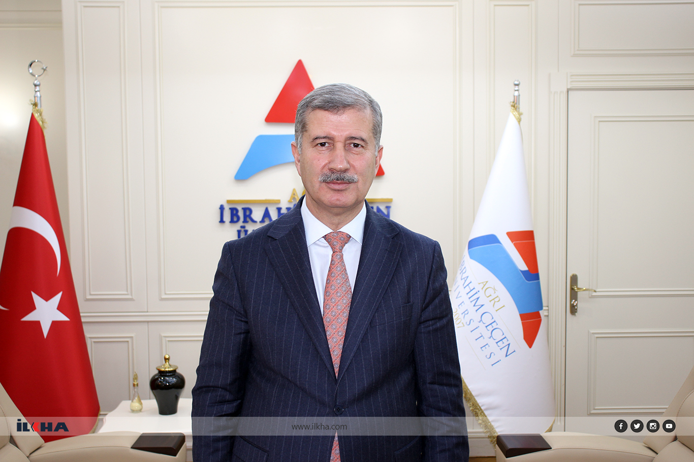 AİÇÜ Rektörü Prof. Dr. İlhami Gülçin