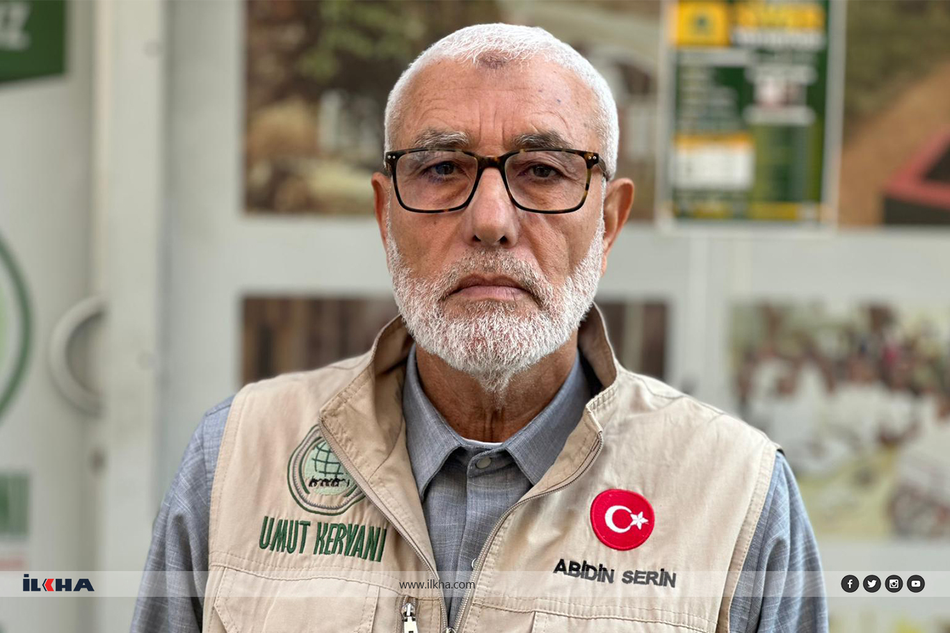 Umut Kervanı Adana Dernek Başkanı Abidin Serin